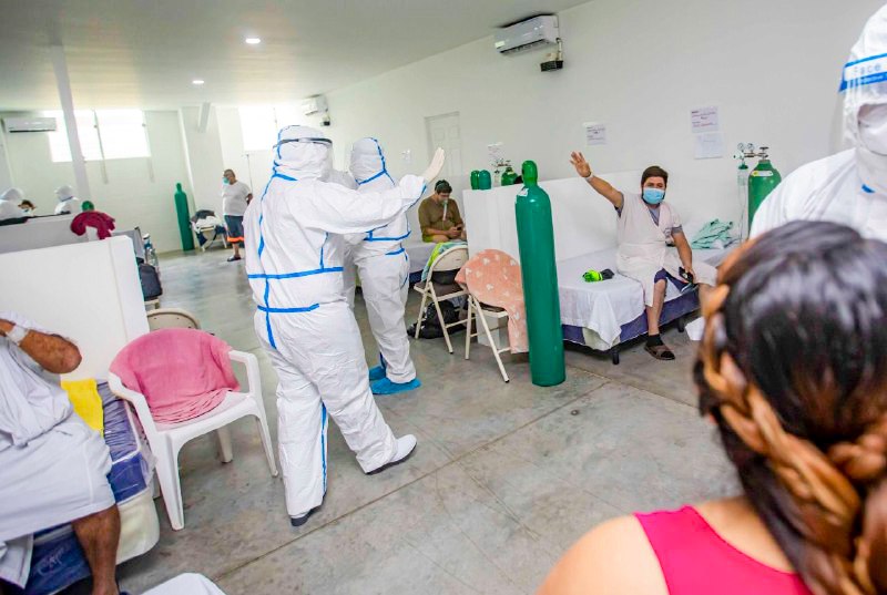 Ministro Alabi visita a pacientes COVID19 en el Hospital temporal de Jiquilisco ministro-alabi-visita-a-pacientes-covid19-en-el-hospital-temporal-de-jiquilisco
